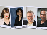 Photos of four plenary speakers